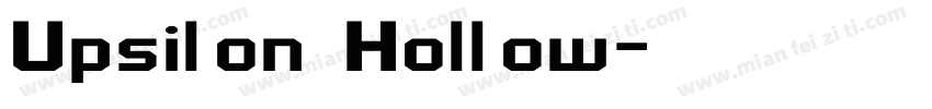 Upsilon Hollow字体转换